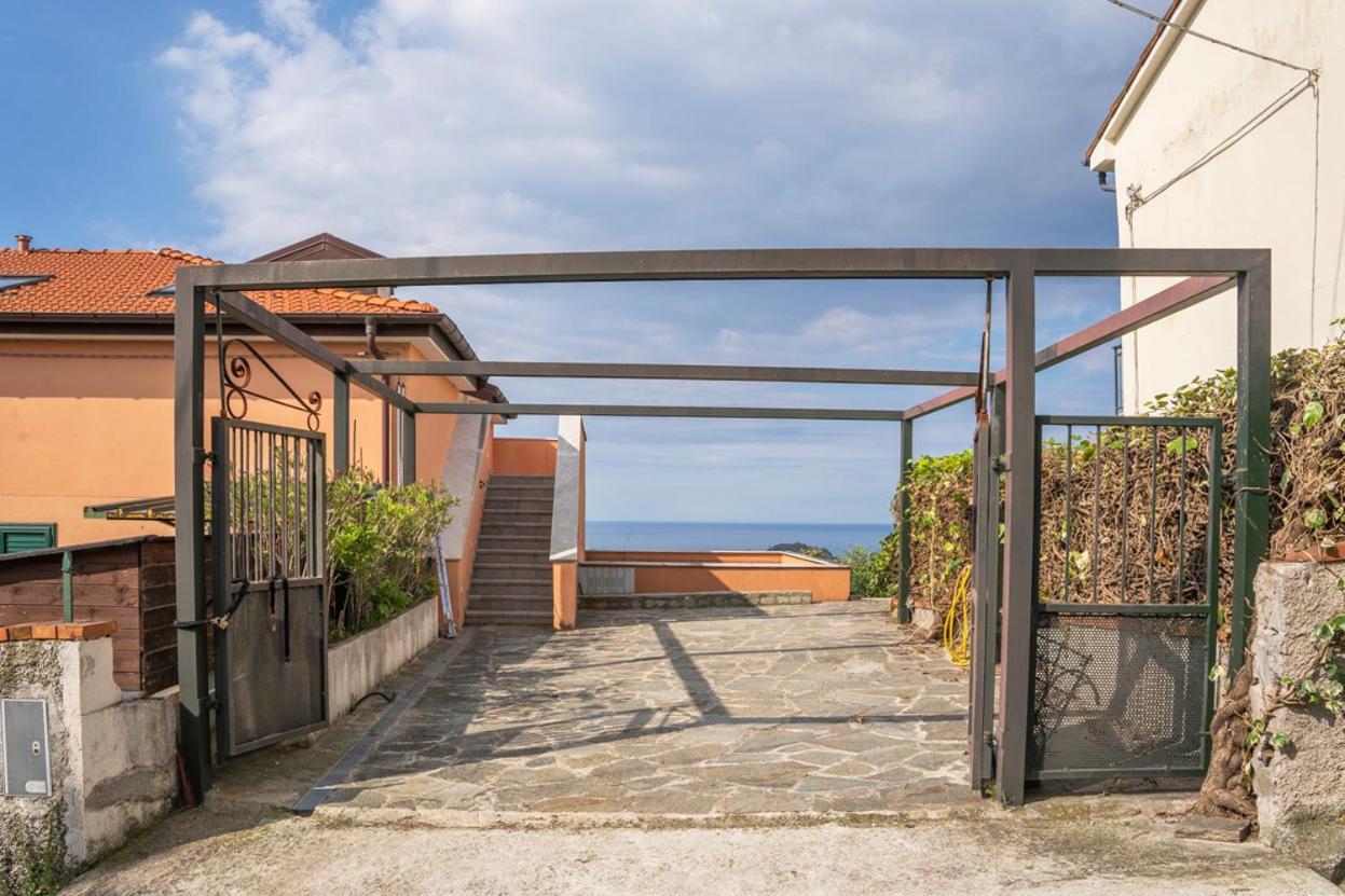016 - Casa Tranquilla Vista Mare, Pace E Natura - 10 Minuti Dalla Spiaggia Apartment Sestri Levante Exterior photo
