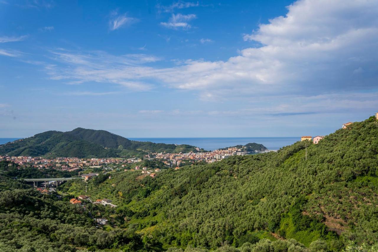 016 - Casa Tranquilla Vista Mare, Pace E Natura - 10 Minuti Dalla Spiaggia Apartment Sestri Levante Exterior photo